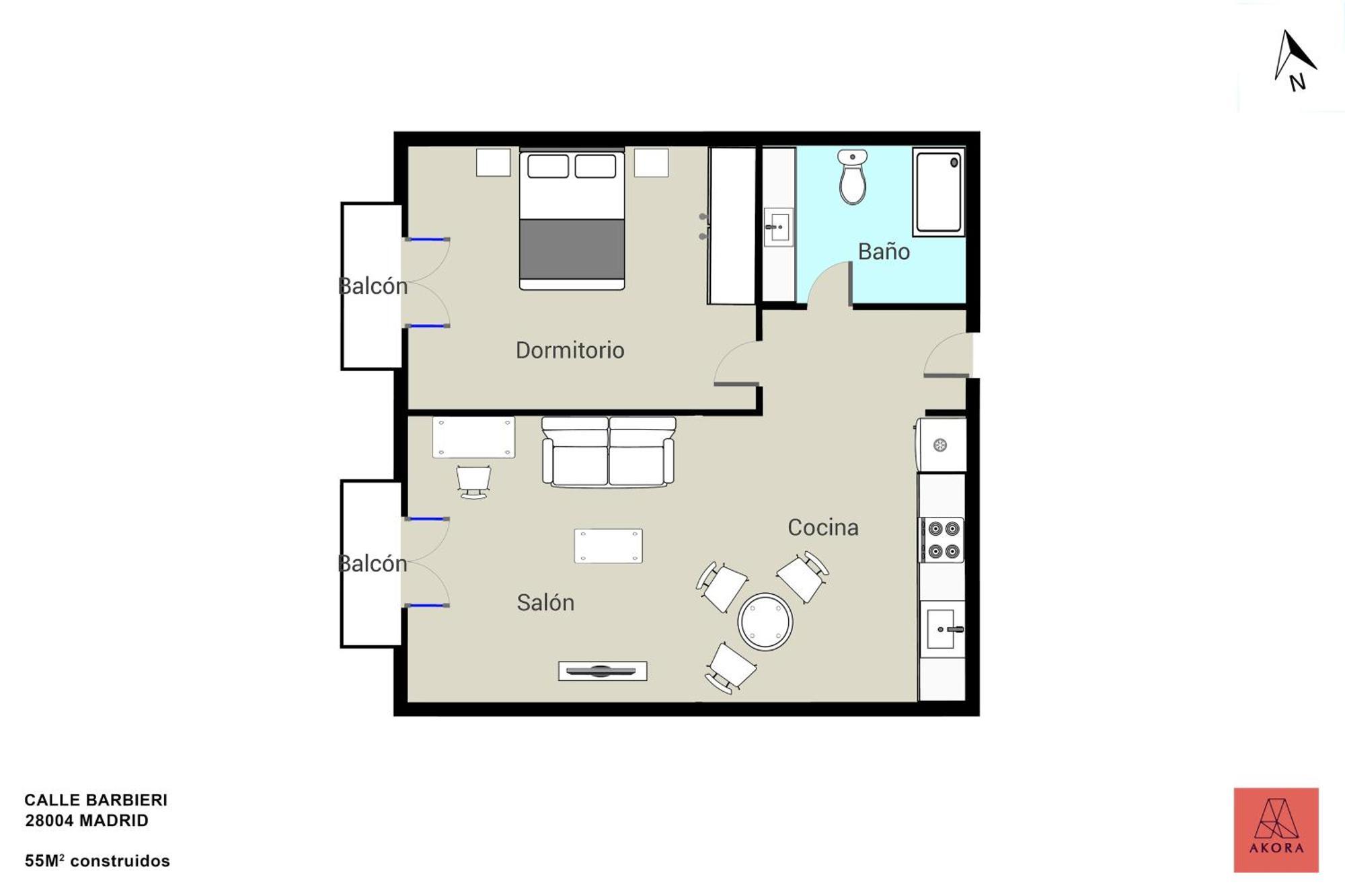 One Bedroom Apartment In Chueca Мадрид Екстериор снимка